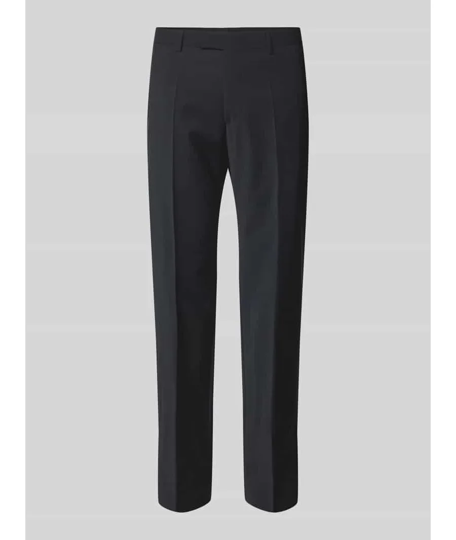 obrazek 1 Spodnie do garnituru o kroju regular fit w kant model ‘MERCER’