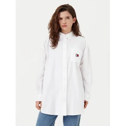 Zdjęcie Tommy Jeans Koszula DW0DW20289 Biały Oversize