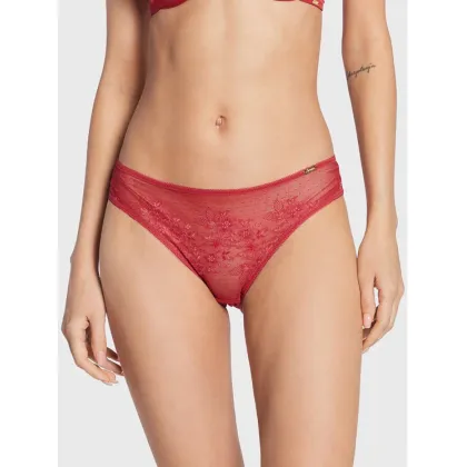 Zdjęcie Gossard Figi klasyczne Glossies Lace 13003 Czerwony