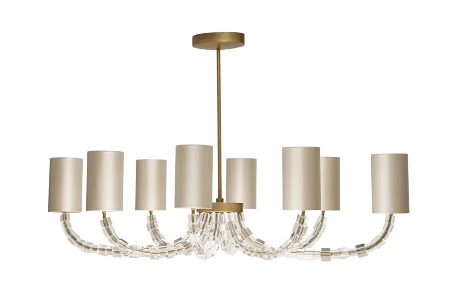 picture 2 Elegant chandelier with cristals and eight arms