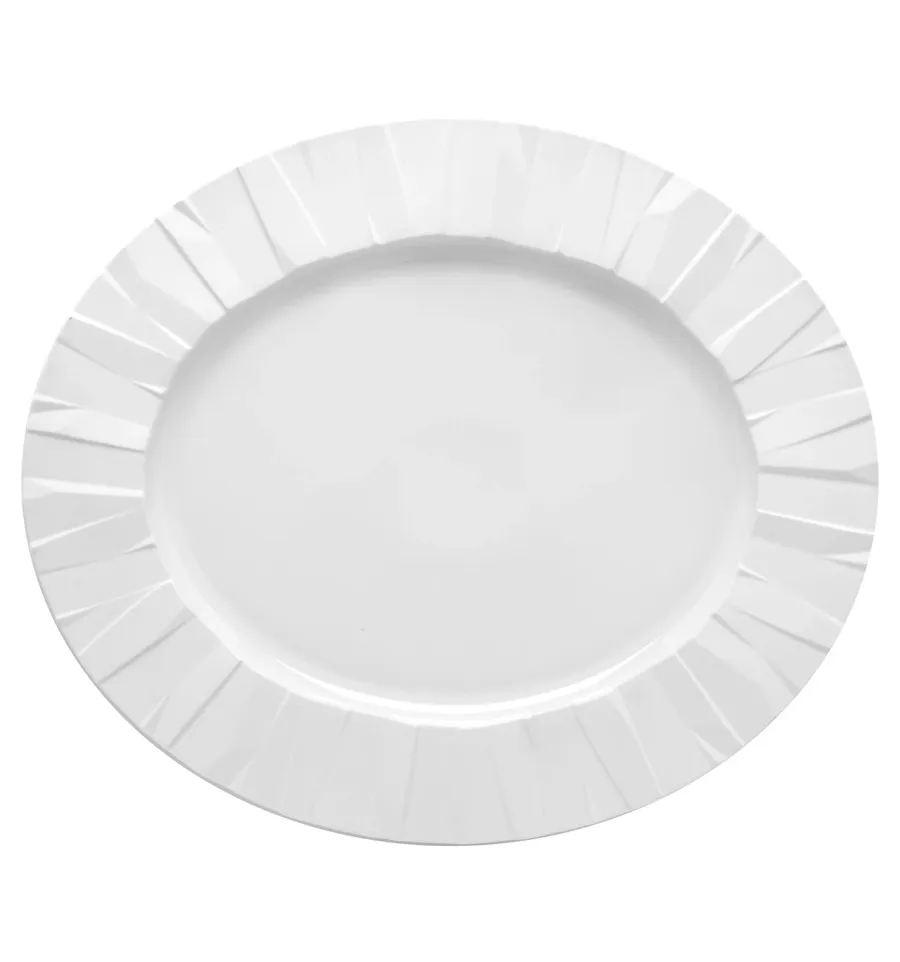 obrazek 1 Porcelanowy owalny talerz z wyjątkowej kolekcji Matrix - Vista Alegre