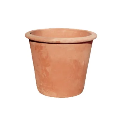 Zdjęcie Włoski wazon z terakoty do pięknego ogrodu 50 cm - Goti Terrecotte