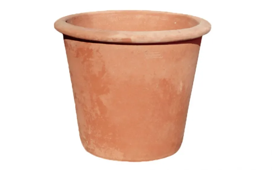 obrazek 1 Włoski wazon z terakoty do pięknego ogrodu 50 cm - Goti Terrecotte