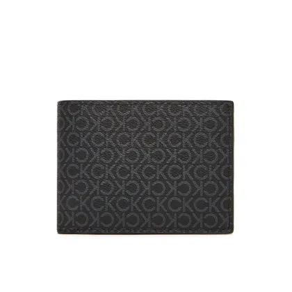 Zdjęcie Calvin Klein Portfel męski Ck Must Mono Comp Trifold W Coin LV04D1040G Czarny