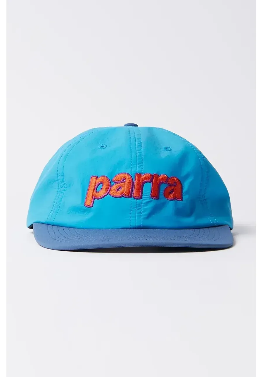 obrazek 1 by Parra czapka z daszkiem Lowercase kolor niebieski z aplikacją 53160