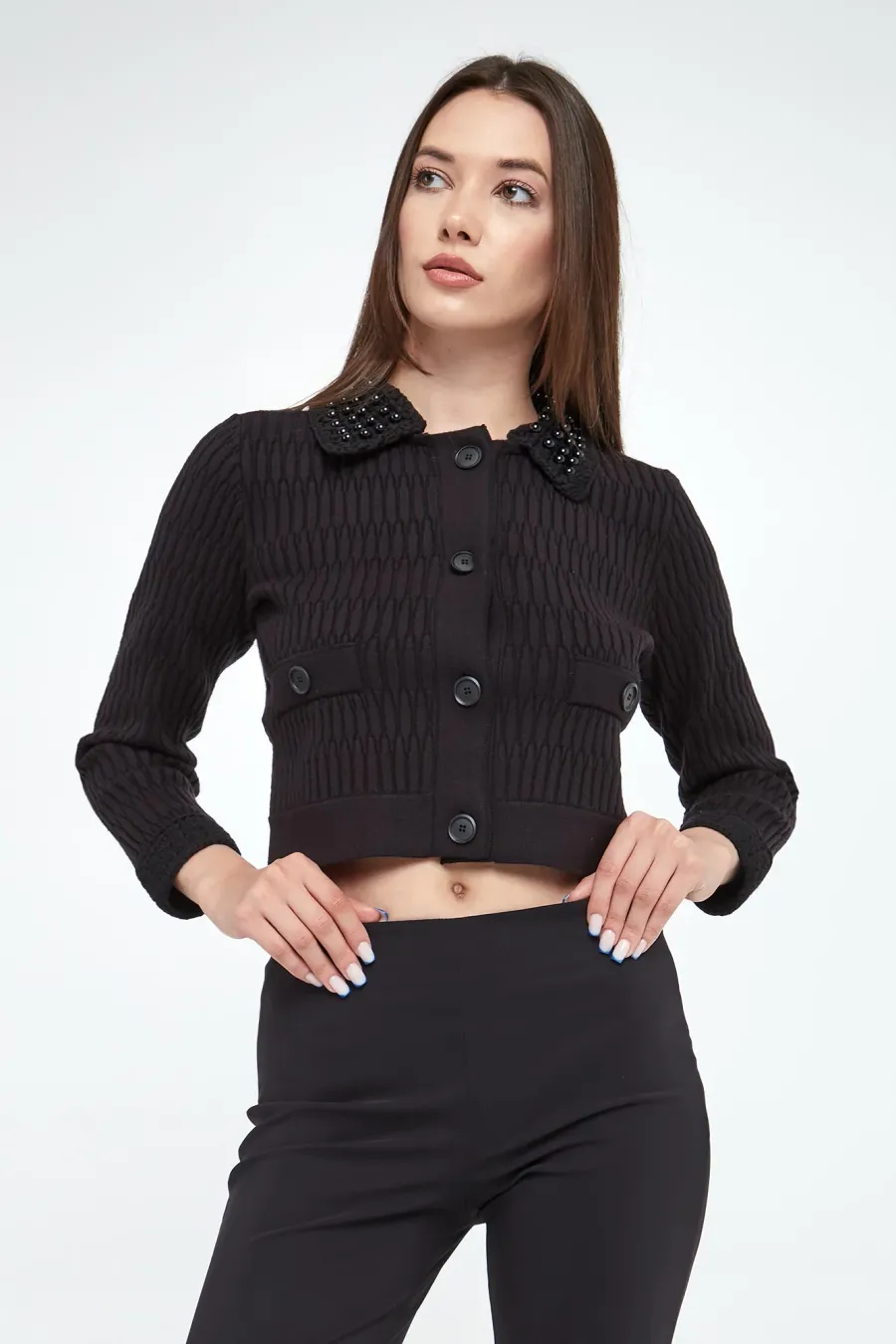 obrazek 1 Kardigan damski Masquerade PINKO Pinko