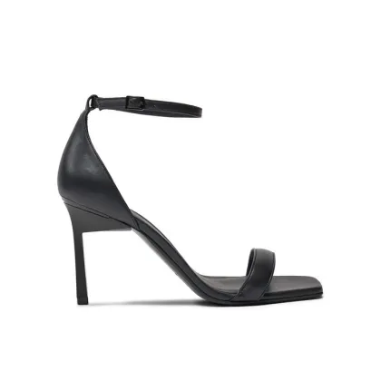 Zdjęcie Calvin Klein Sandały Heel Sandal 90 Pearl Lth HW0HW02066 Czarny