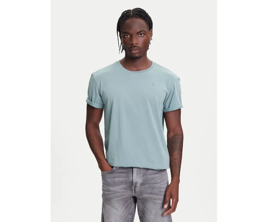 obrazek 1 G-Star Raw T-Shirt Lash D16396-2653 Niebieski Regular Fit