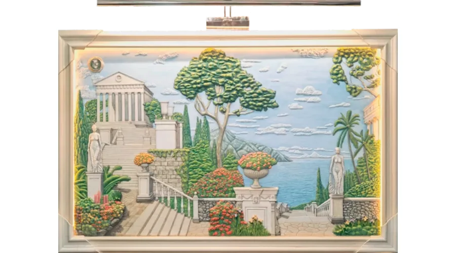 obrazek 2 Znakomita Płaskorzeźba Obraz  140cm ×90cm ×3cm Hiszpania 05.