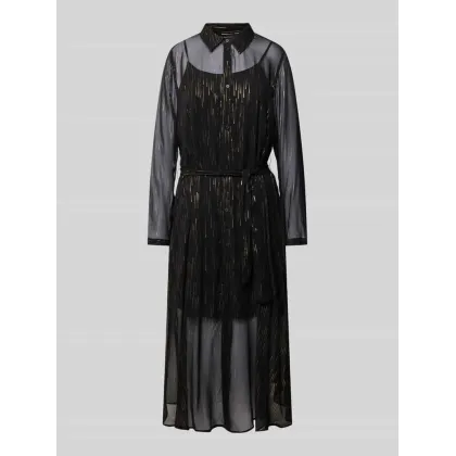 Zdjęcie Armani Exchange Sukienka koszulowa 6DYA44 YN2VZ 42AP Czarny Regular Fit