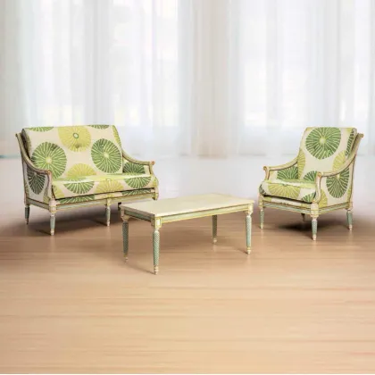 Zdjęcie Antyczna prestiżowa dwuosobowa sofa do salonu - Morello Gianpaolo