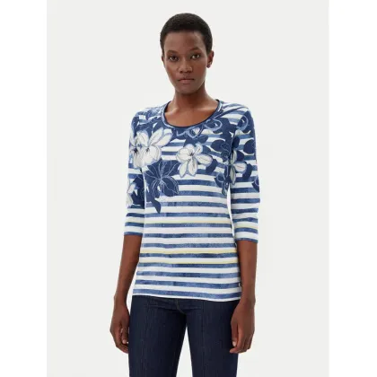 Zdjęcie Olsen Bluzka 11105017 Granatowy Regular Fit