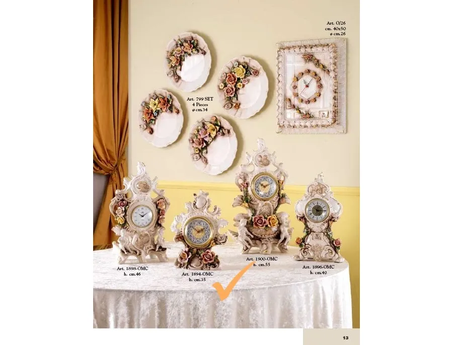 obrazek 1 Ceramiczny zegar do gabinetu