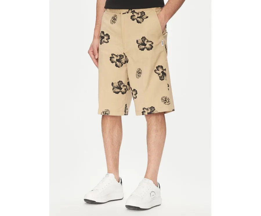 obrazek 1 HUGO Szorty materiałowe Damo242 50542159 Beżowy Baggy Fit