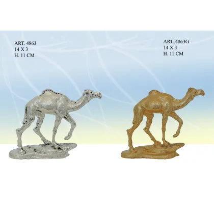 Zdjęcie Stylowa figura złotego wielbłąda