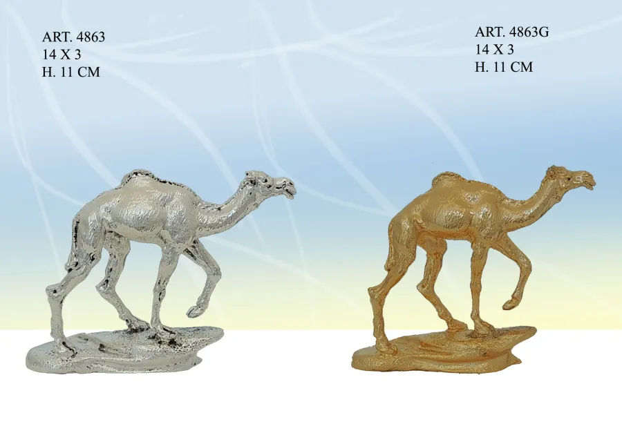 obrazek 1 Stylowa figura złotego wielbłąda