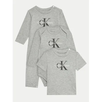Zdjęcie Calvin Klein Jeans Komplet dziecięcy IN0IN00212 Szary Regular Fit