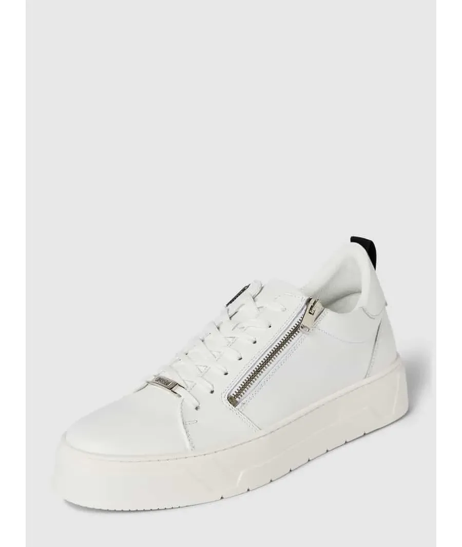 obrazek 1 Sneakersy z zapięciem na ozdobny zamek błyskawiczny model ‘ZIPPER’