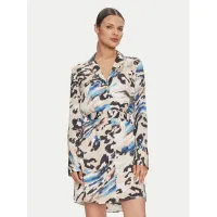 Zdjęcie Guess Sukienka koszulowa W4YK0E WGFU2 Niebieski Regular Fit
