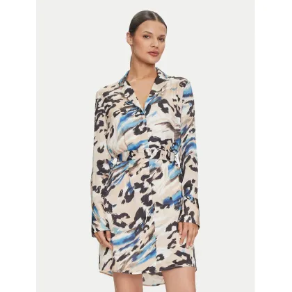 Zdjęcie Guess Sukienka koszulowa W4YK0E WGFU2 Niebieski Regular Fit