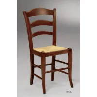 Picture Italian chair with a straw seat - Fratelli Mirandola