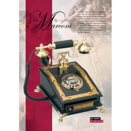 Zdjęcie Ozdoba na biurko - telefon Marconi