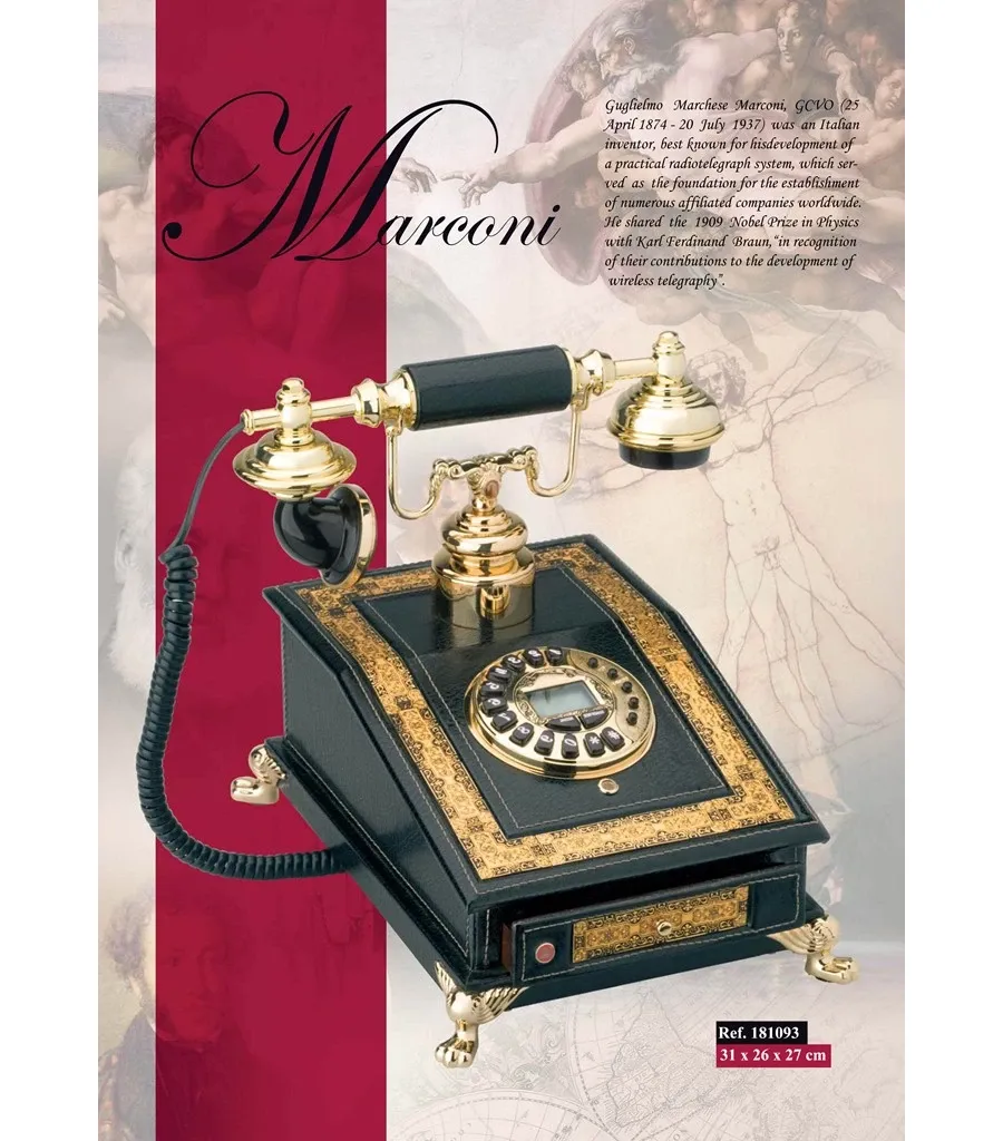 obrazek 1 Ozdoba na biurko - telefon Marconi