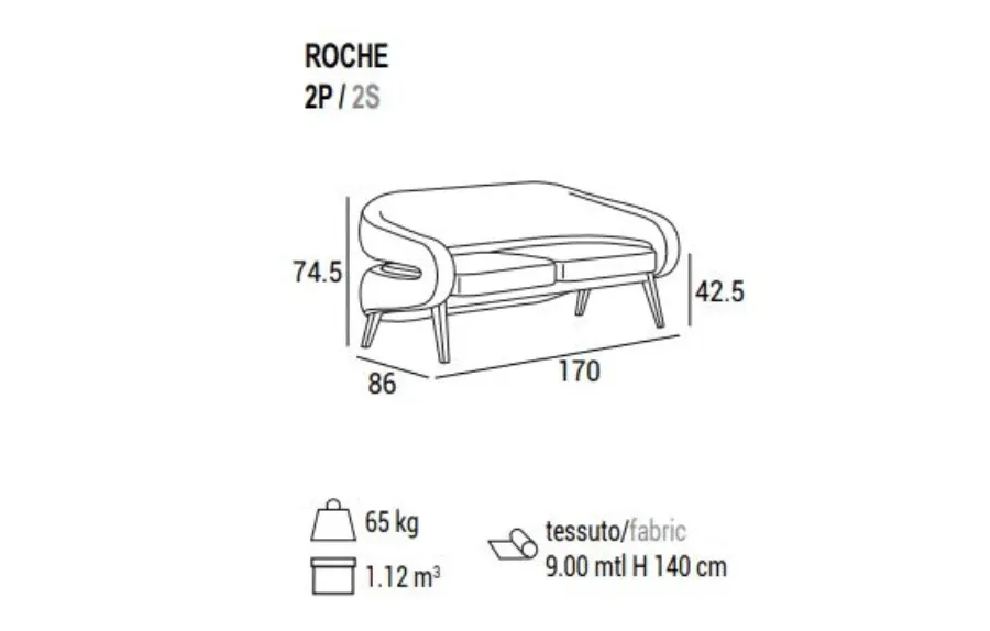 obrazek 3 Wysokiej jakości sofa Roche w 2 wariantach