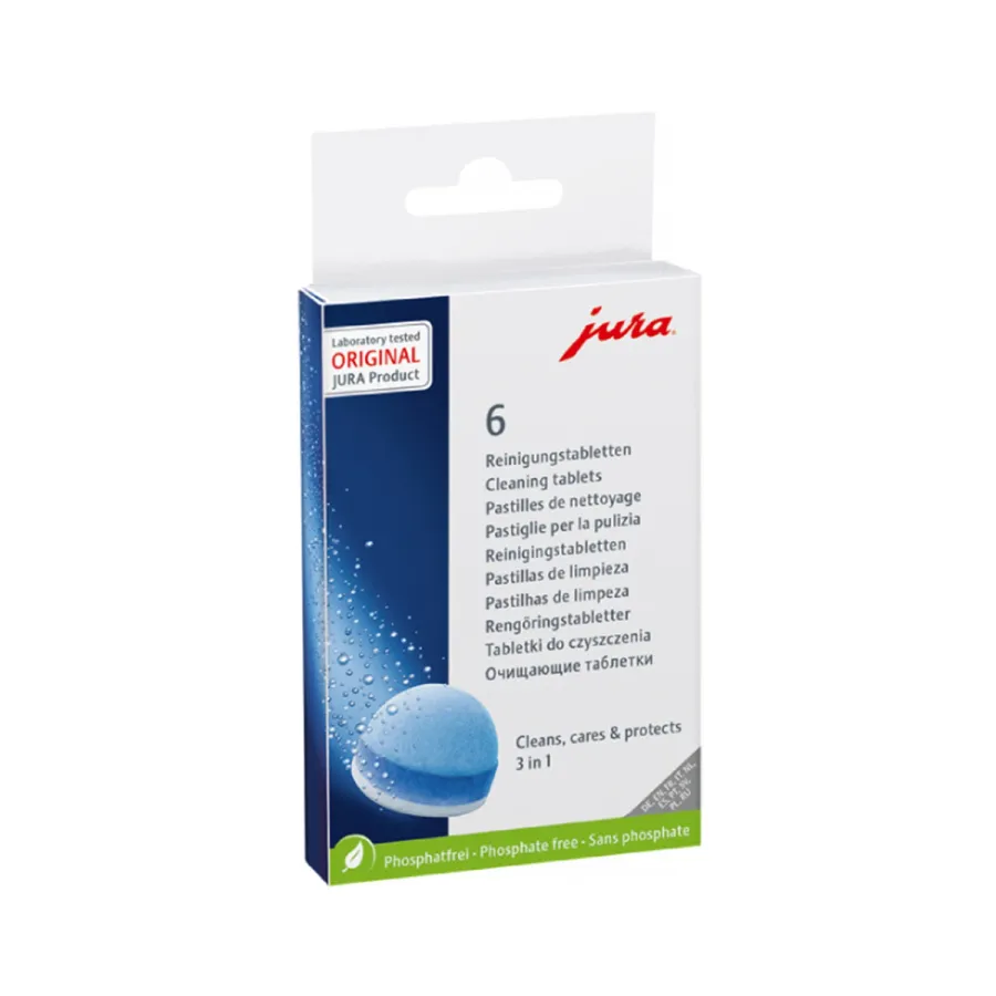 obrazek 1 Jura - Tabletki czyszczące - 6 tabletek JURA