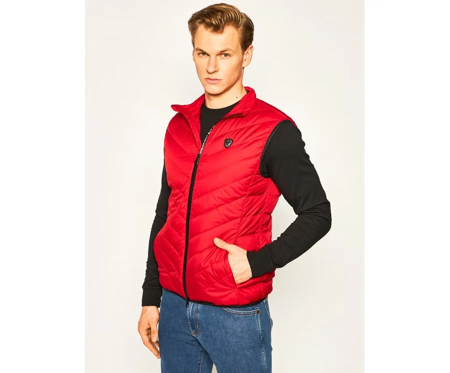 obrazek 1 EA7 Emporio Armani Kamizelka 8NPQ03 PNE1Z 1450 Czerwony Regular Fit