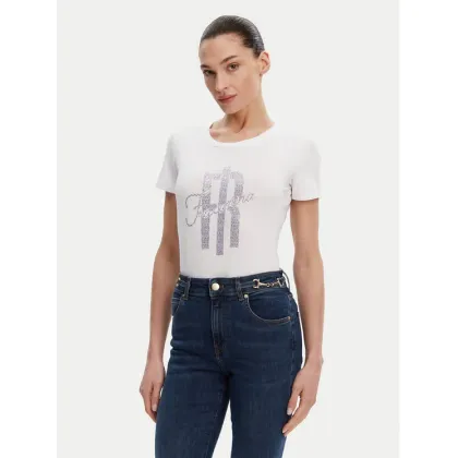 Zdjęcie Fracomina T-Shirt FP25ST3002J449N5 Biały Slim Fit