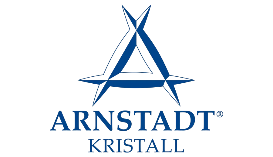 obrazek 2 Waza kryształowa w różowym odcieniu - Arnstadt Kristall