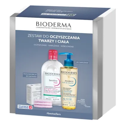Zdjęcie Bioderma Zestaw dermokosmetyków oczyszczająych do twarzy i ciała
