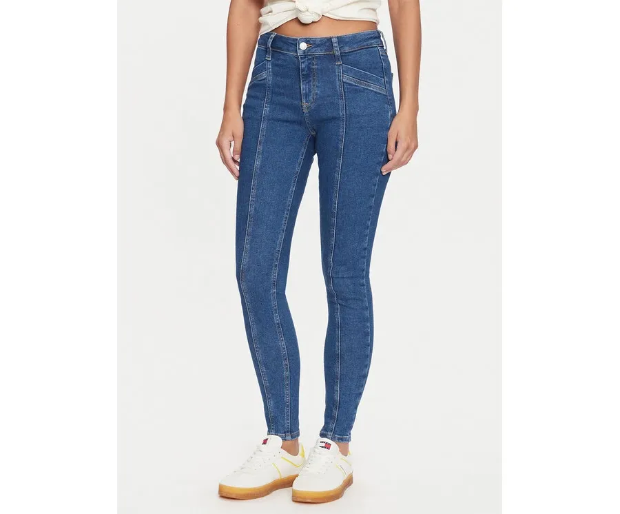 obrazek 1 Tommy Jeans Jeansy Nora DW0DW19667 Niebieski Skinny Fit