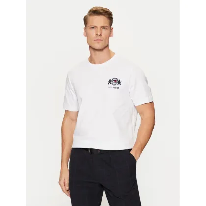 Zdjęcie Tommy Hilfiger T-Shirt MW0MW38076 Biały Regular Fit