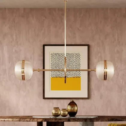 Picture A unique vintage ceiling lamp