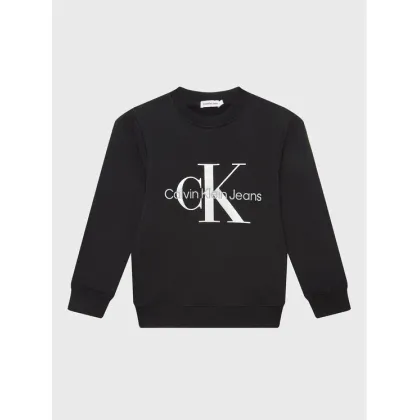 Zdjęcie Calvin Klein Jeans Bluza Monogram Logo IU0IU00265 Czarny Regular Fit