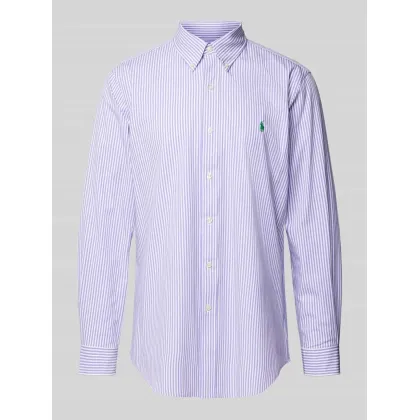 Zdjęcie Koszula casualowa o kroju slim fit z kołnierzykiem typu button down