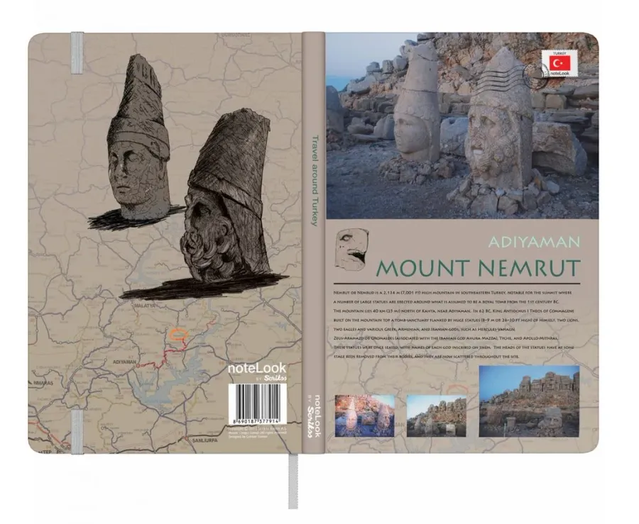 obrazek 6 Upominkowy notatnik z serii Travel Around Turkey - Nemrut Mount