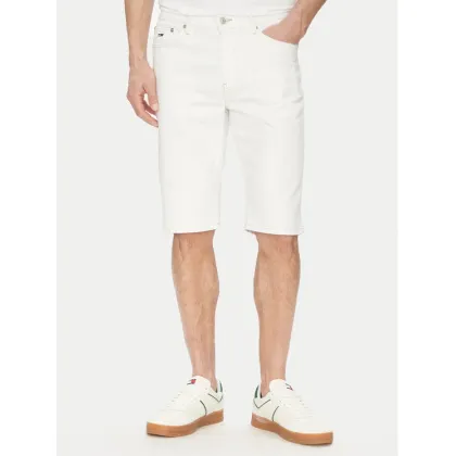 Zdjęcie Tommy Jeans Szorty jeansowe Ryan DM0DM20956 Biały Regular Fit