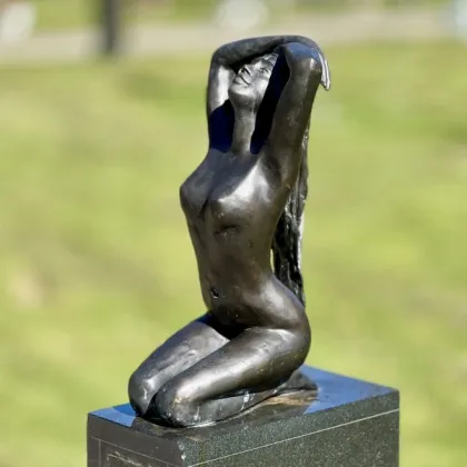 Zdjęcie Luksusowa rzeźba ogrodowa wykonana z brązu