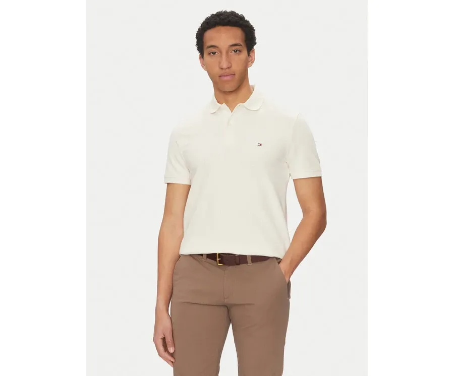obrazek 1 Tommy Hilfiger Polo Vertical MW0MW38951 Żółty Regular Fit