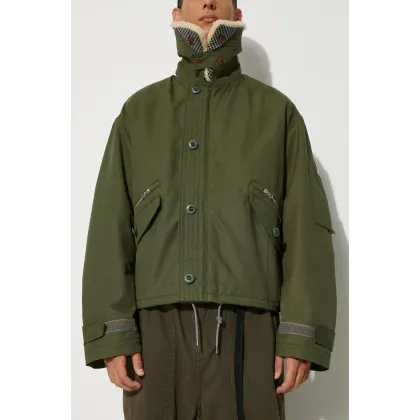 Zdjęcie Kenzo kurtka Army Blouson męska kolor zielony przejściowa oversize FE65BL1499OB.51
