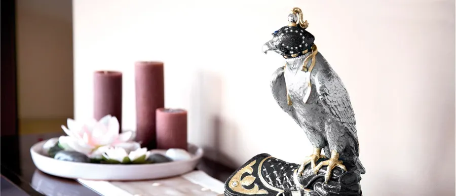 obrazek 2 Duży kryształowy wazon z przykrywką - sklep Luxury Products