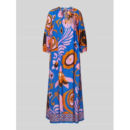 Zdjęcie Sukienka z wiskozy z wzorem na całej powierzchni