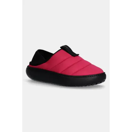 Zdjęcie Crocs kapcie Classic Puff Moc kolor różowy 210706