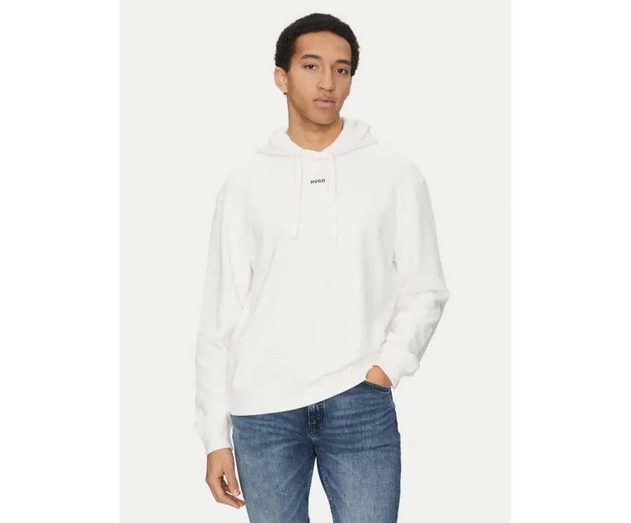 obrazek 1 HUGO Bluza Dapo 50486478 Écru Relaxed Fit