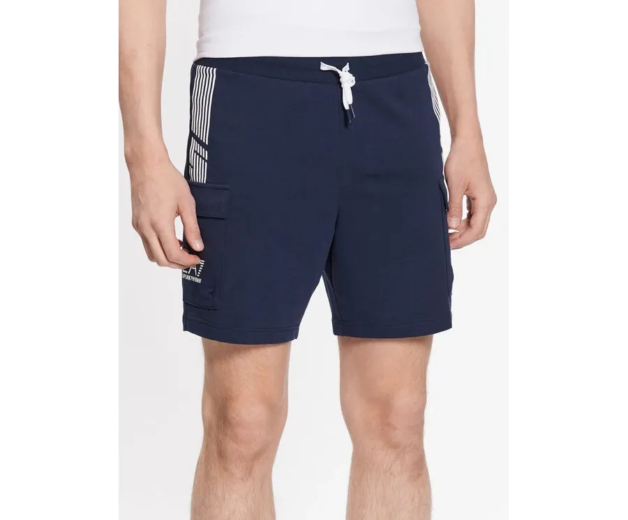 obrazek 1 EA7 Emporio Armani Szorty sportowe 3RPS55 PJLIZ 1554 Granatowy Regular Fit