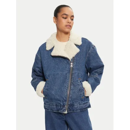 Zdjęcie Levi's® Kurtka jeansowa Flight A9370-0001 Niebieski Relaxed Fit