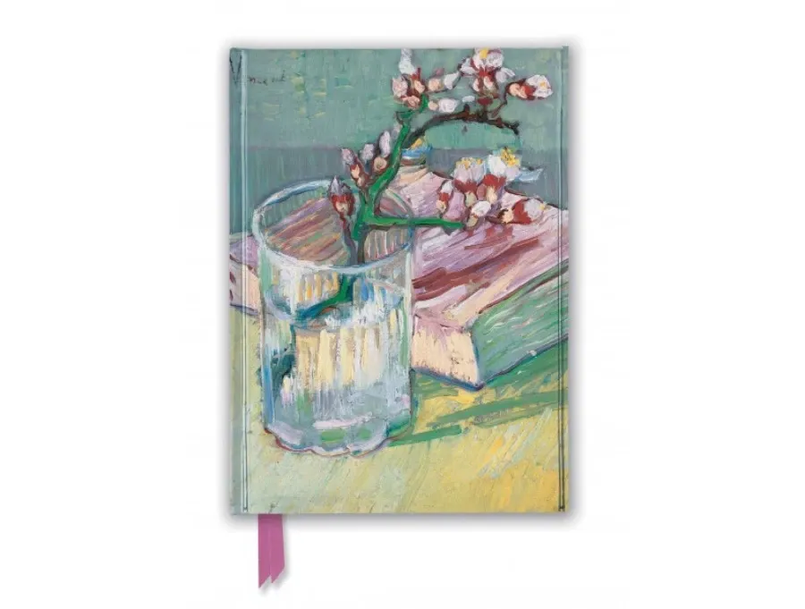 obrazek 1 Dziennik (Vincent van Gogh: Kwitnąca gałąź migdałowca) - Flame Tree Publishing